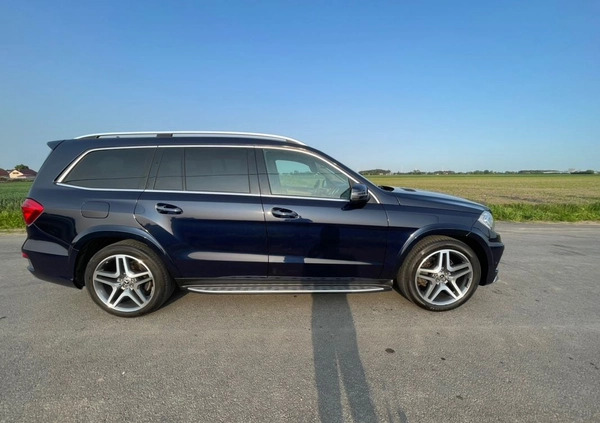 Mercedes-Benz GL cena 129000 przebieg: 167000, rok produkcji 2013 z Jarocin małe 379